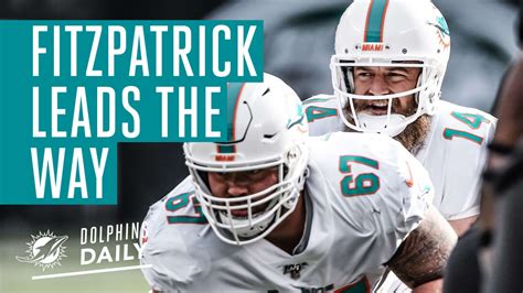 Dolphins Daily: Ryan Fitzpatrick's Leadership