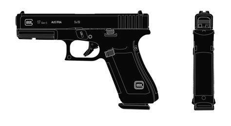 Clipart Glock