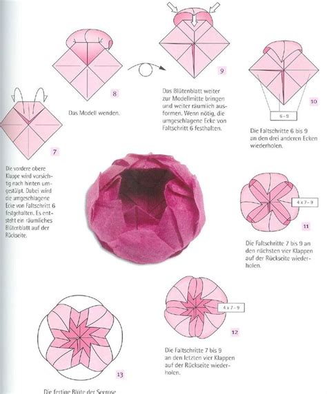 origami lotus flower tutorial | make handmade, crochet, craft Origami ...