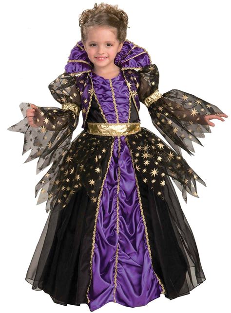 Girls' Magical Miss Little Witch Costume | Queen costume, Princess costumes, Purple and black dress