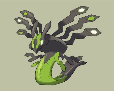 Mega Zygarde by paperofdoom on DeviantArt