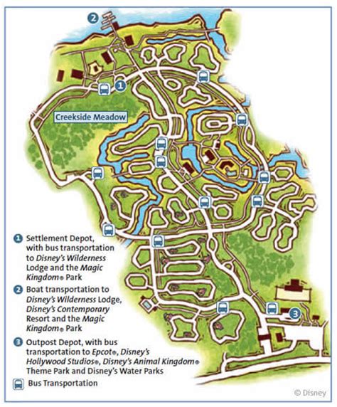 The Cabins At Disney S Fort Wilderness Resort Map – Cabin Photos ...