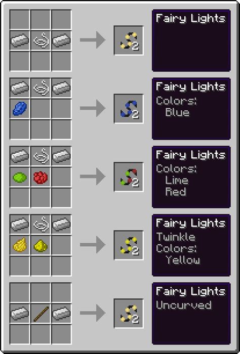 [1.7.10/1.7.2/1.6.4] [Forge] Fairy Lights Minecraft Mod