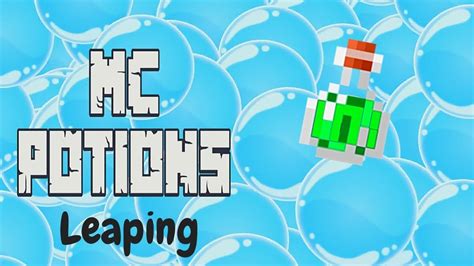 Potion of Leaping/Tutorial - Minecraft Potions - YouTube