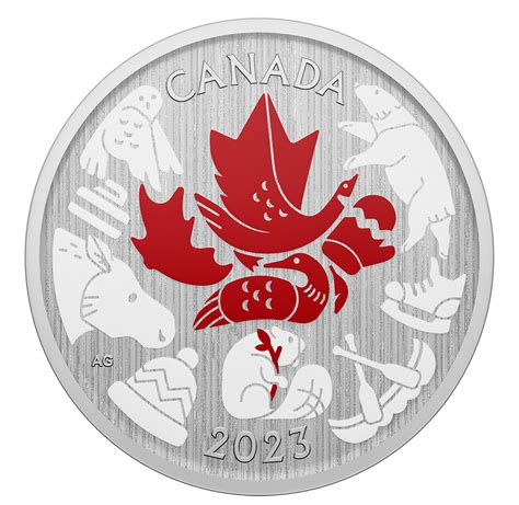 6-coin set - Mosaic of Canadian Icons (2023) | The Royal Canadian Mint