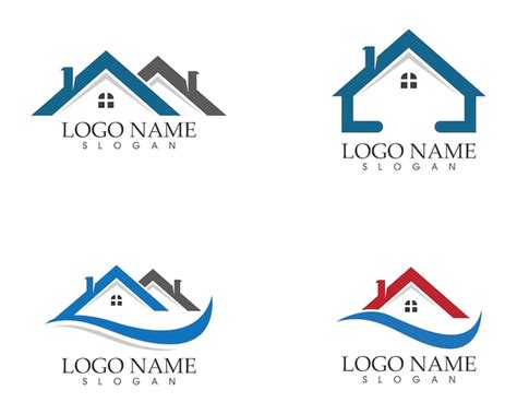 Premium Vector | Real estate and home buildings logo icons template