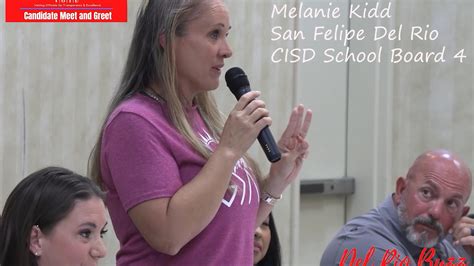 Melanie Kidd for San Felipe Del Rio CISD School Board 4 | candidate | Melanie Kidd for San ...