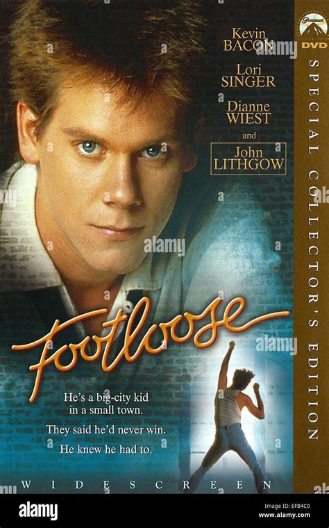 KEVIN BACON POSTER FOOTLOOSE (1984 Stock Photo, Royalty Free Image ...