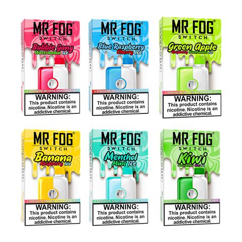 Mr Fog Switch 5500 Disposable Vape | Mr Fog Switch Vape $15