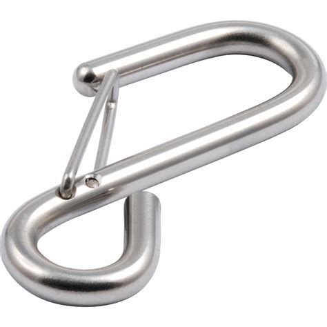 Stainless Steel ‘S’ Hook With Keeper » Allen | Performance Sailing Hardware