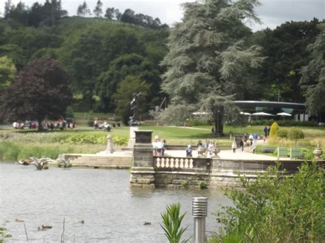 Trentham Gardens - lake - towards Perseus & Medusa statue | Flickr