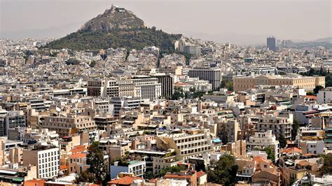 mountains, Cityscapes, Greece, Athens, City, Skyline Wallpapers HD / Desktop and Mobile Backgrounds