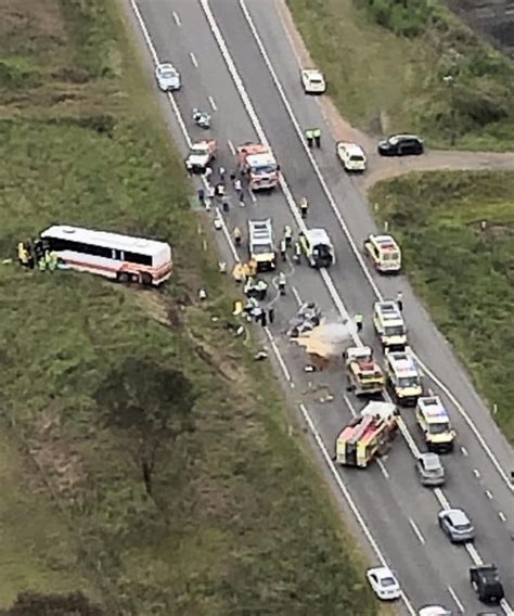 Police investigating huge crash that shut New England Highway for hours ...