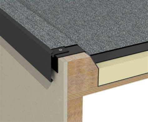 Ryno L100/60 GRP Drip Edge External Corner - Black | Roofing Superstore