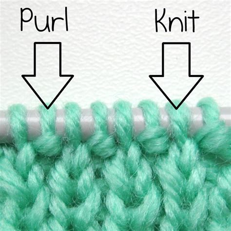 How to knit one purl one k1p1 | Knit purl stitches, Knitting tutorial, Knitting patterns