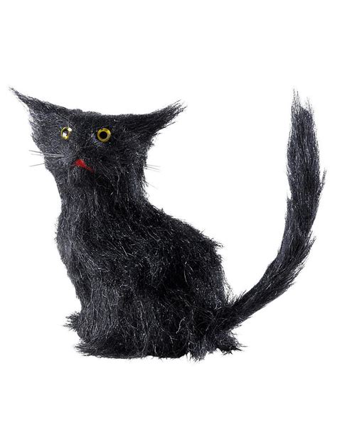 Gatto nero 12 cm halloween - Vegaoo