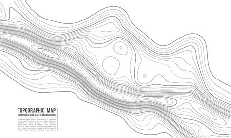 topografisk Karta kontur bakgrund. topo Karta med elevation. kontur ...