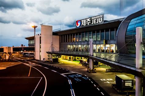 Airport, Jeju , South Korea Editorial Image - Image of aviation, gate ...