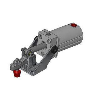 Pneumatic toggle clamp - 802-UE - DE-STA-CO - horizontal / hold-down / light-duty