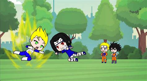 vegeta vs sasuke uchiha by haikaltv on DeviantArt