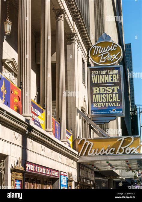 Music Box Theater Marquee, NYC Stock Photo - Alamy