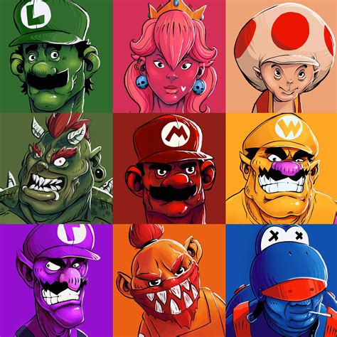 ArtStation - Mario’s Gang