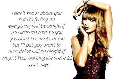Taylor Swift 22 Song Lyrics