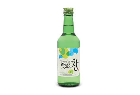 Traditional South Korean Alcoholic Drink Charm Soju