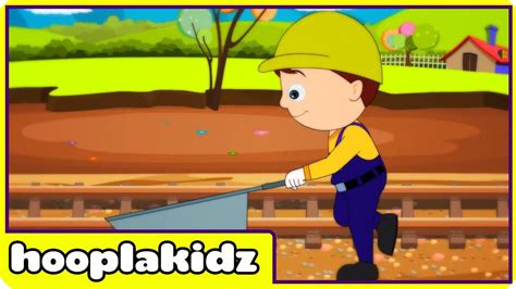 HooplaKidz | I've Been Working On The Railroad | Kids Song - YouTube