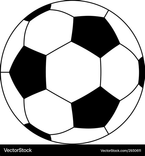 Soccer ball Royalty Free Vector Image - VectorStock