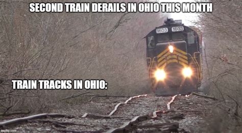 Train Tracks in Ohio - Imgflip