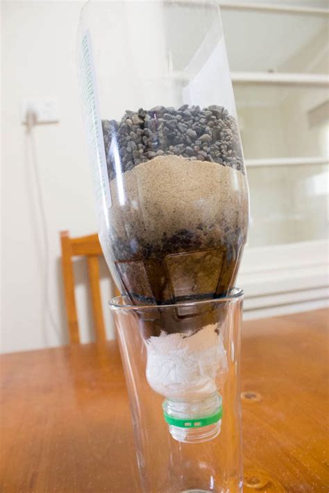 Homemade Water Filter Science Project | LoveToKnow | Water filtration diy, Diy water, Water ...