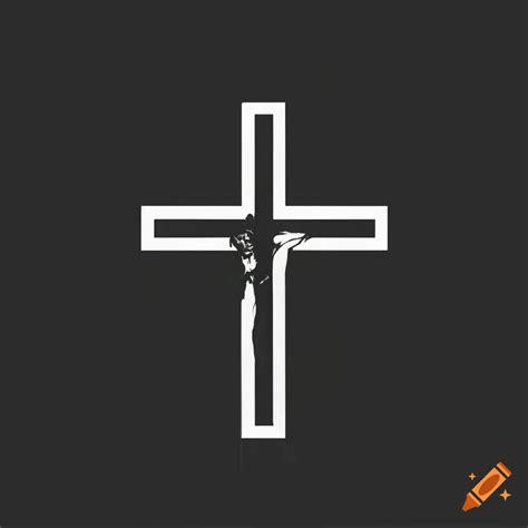 Logo design with a crucifix on Craiyon