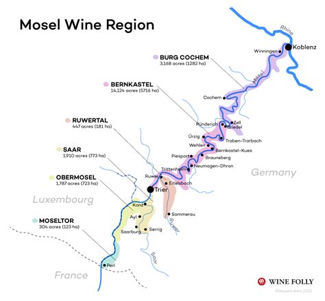 The Mosel Valley Wine Guide | Wine Folly | Wine map, Wine folly, Wine guide