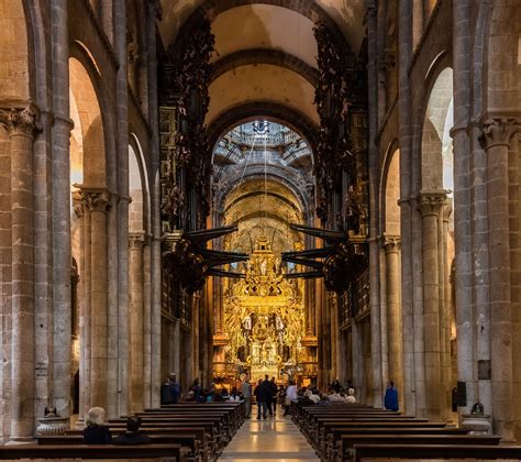 Nave principal, Santiago. | Santiago de compostela, Santiago de compostela spain, Cool places to ...