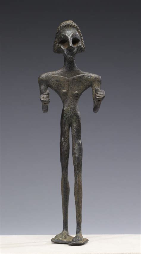 Male Votive Figure of Baal | 54.788 | The Walters Art Museum