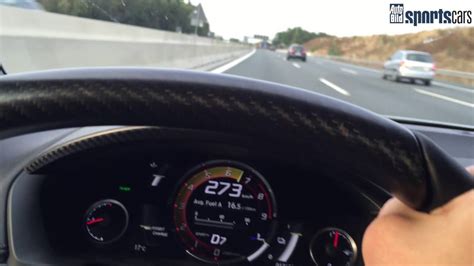 309km'h : 2017 Honda NSX TOP SPEED / POV / Autobahn / Acceleration ...