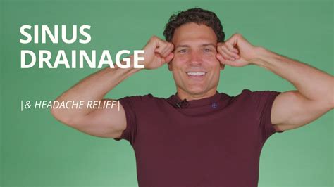 #3 Sinus Headache Relief Exercises | Paranasal Sinus Drainage Massage - YouTube