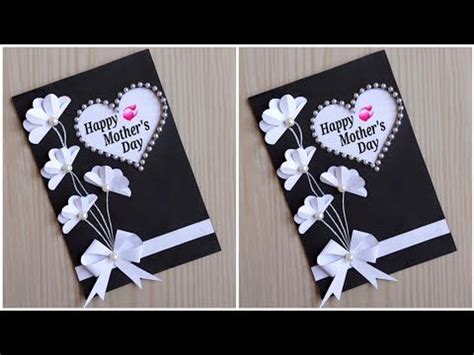 Mother's day card making very easy handmade / Easy and beautiful card ...