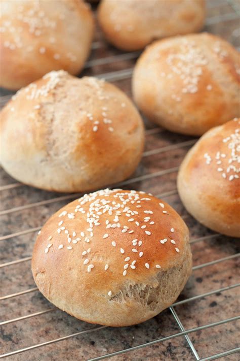 Hamburger Buns (and a little BUN) in the Oven! - Served From Scratch