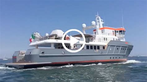 Video: Ocean King 130 yacht Genesia on sea trials