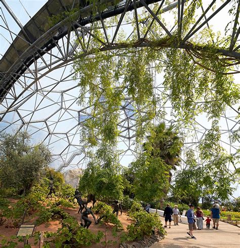 grimshaw's eden project: the world's biggest greenhouse Concept Models ...