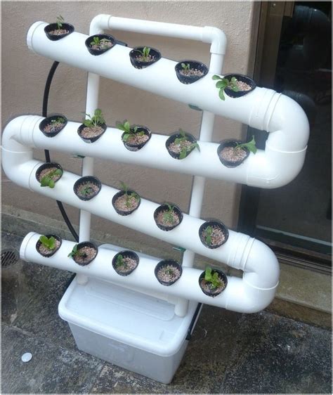 Pvc Pipe Hydroponics Diy : Diy Hydroponic Pvc Pipe System With Complete List And Instructions ...