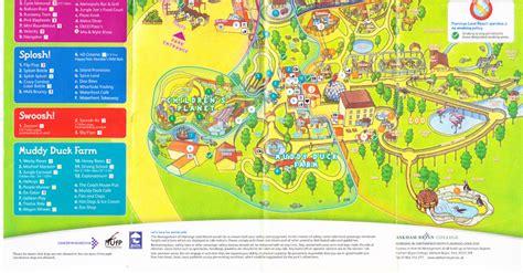 Flamingo Land Map Of Park