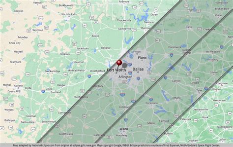 National Eclipse | Fort Worth, Texas | April 8, 2024 - Total Solar Eclipse