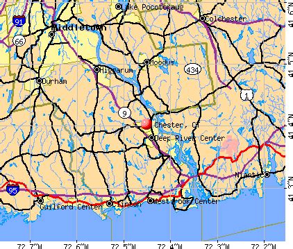 Chester, Connecticut (CT 06412) profile: population, maps, real estate ...