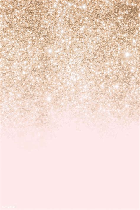 Pink and gold glittery pattern background vector | premium image by ...