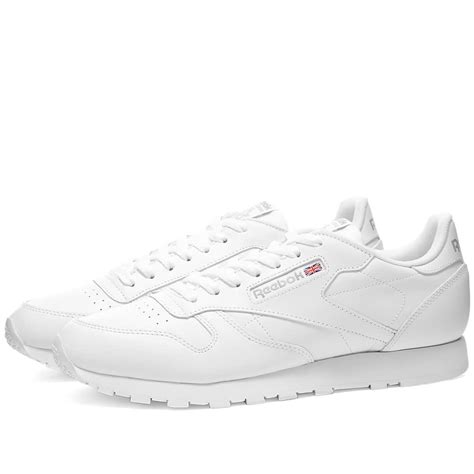 Reebok Classic Leather White & Light Grey | END. (US)