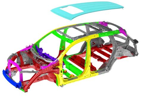 2020_Acura_MDX_Hybrid_Body_Structure - Boron Extrication