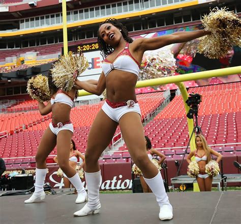 Cheerleaders at Washington Redskins Draft Party - Sports Illustrated